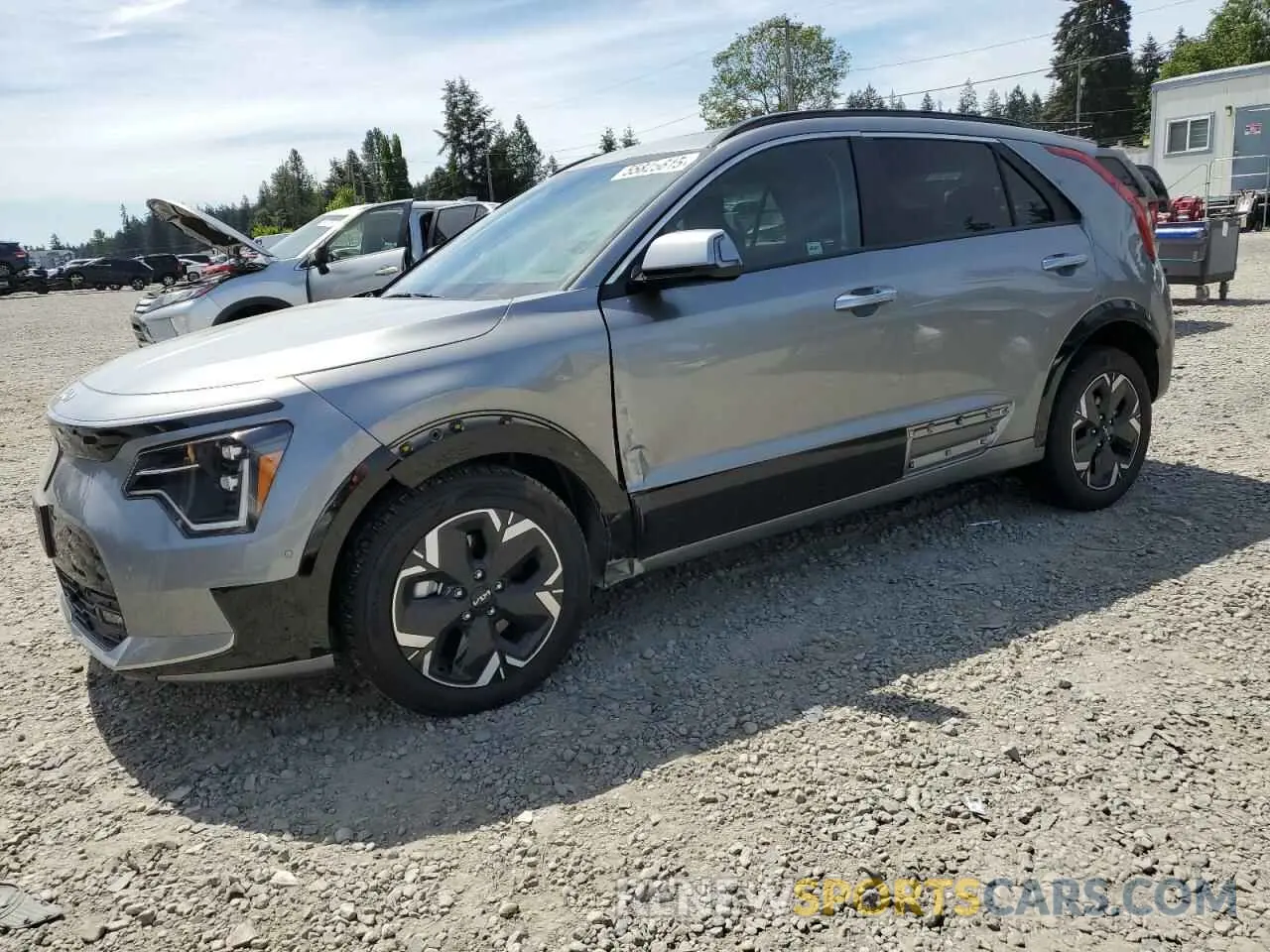 1 Фотография поврежденного автомобиля KNDCT3L18R5095871 KIA NIRO WAVE 2024