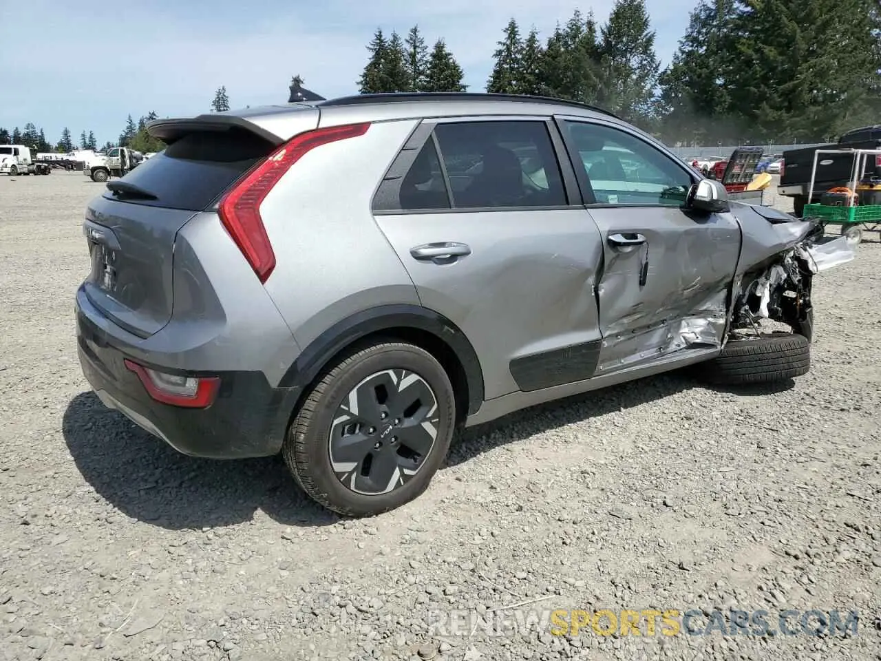 3 Фотография поврежденного автомобиля KNDCT3L18R5095871 KIA NIRO WAVE 2024