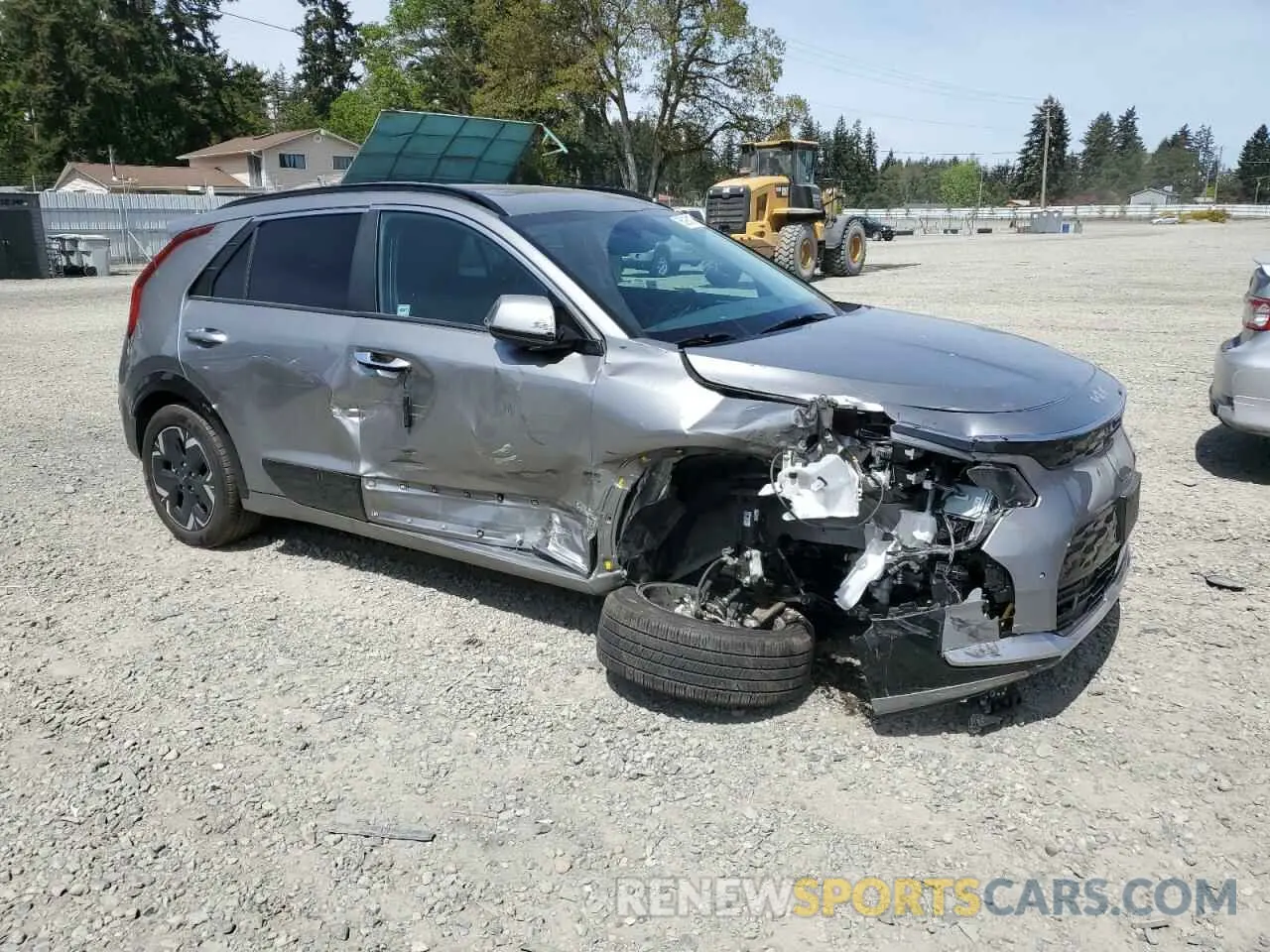 4 Фотография поврежденного автомобиля KNDCT3L18R5095871 KIA NIRO WAVE 2024