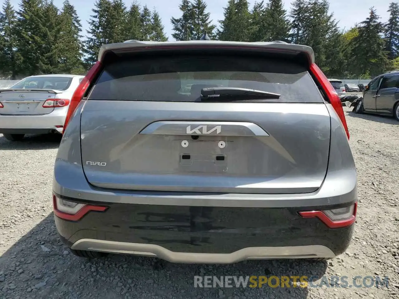 6 Фотография поврежденного автомобиля KNDCT3L18R5095871 KIA NIRO WAVE 2024