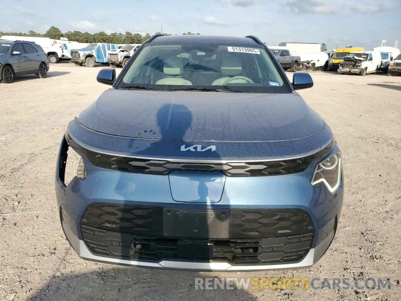 5 Photograph of a damaged car KNDCR3L10P5046224 KIA NIRO WIND 2023