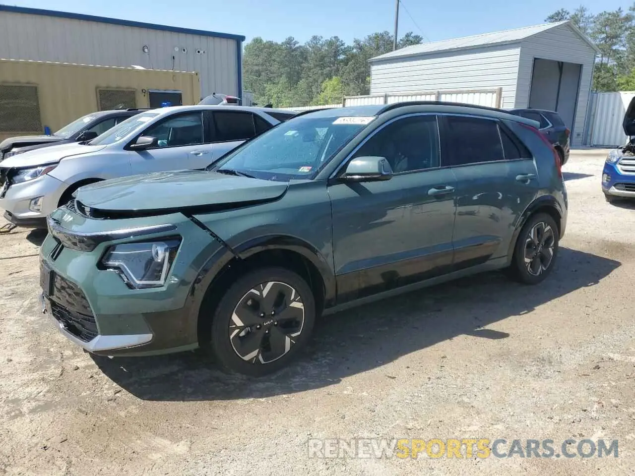 1 Фотография поврежденного автомобиля KNDCR3L10P5073360 KIA NIRO WIND 2023
