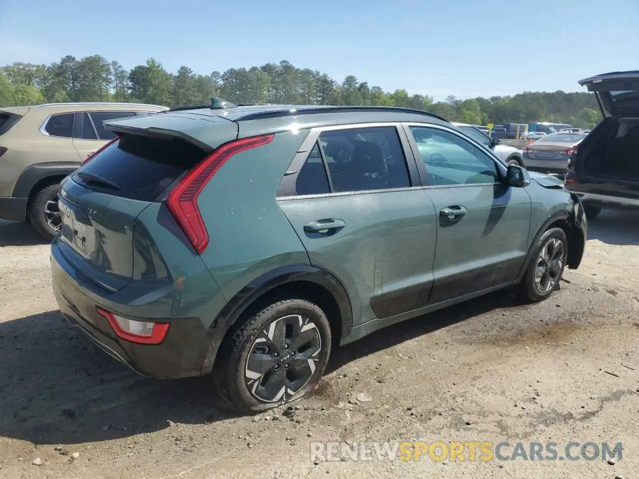3 Фотография поврежденного автомобиля KNDCR3L10P5073360 KIA NIRO WIND 2023