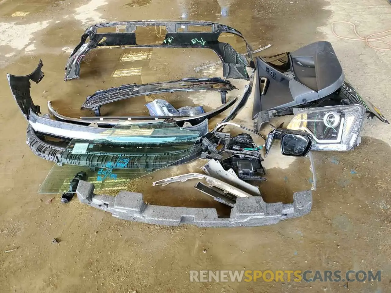 12 Photograph of a damaged car KNDCR3L11P5027357 KIA NIRO WIND 2023