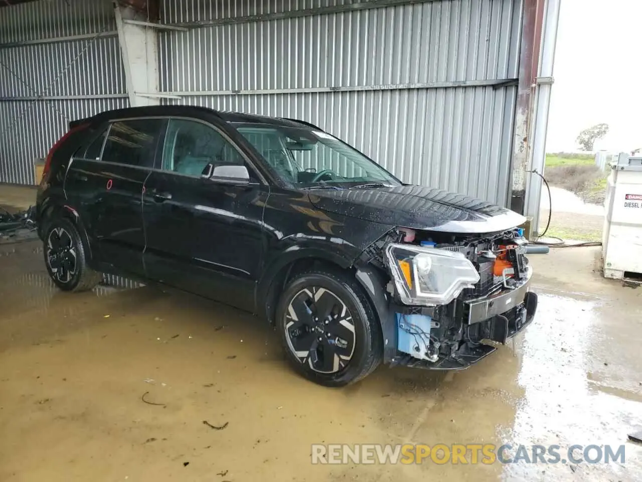 4 Photograph of a damaged car KNDCR3L11P5027357 KIA NIRO WIND 2023