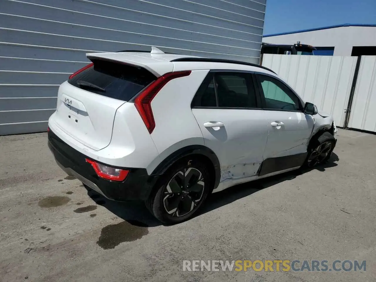 3 Photograph of a damaged car KNDCR3L12P5022863 KIA NIRO WIND 2023