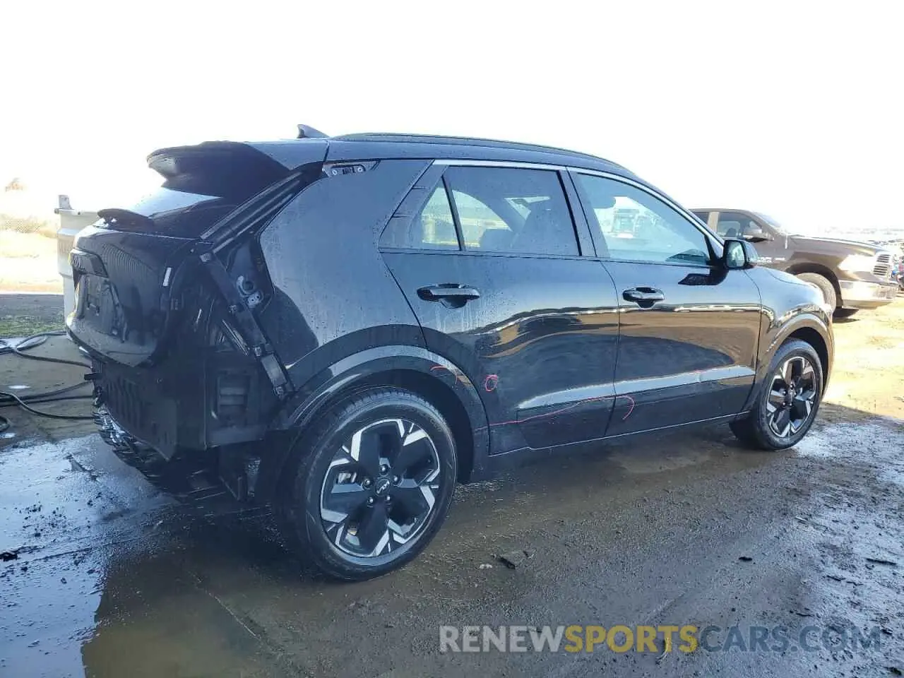 3 Photograph of a damaged car KNDCR3L12P5025830 KIA NIRO WIND 2023
