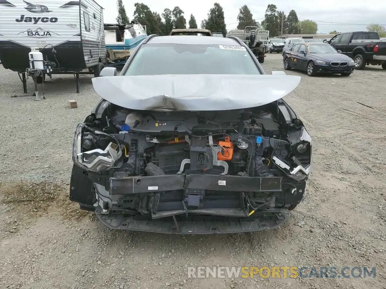 5 Photograph of a damaged car KNDCR3L12P5029098 KIA NIRO WIND 2023