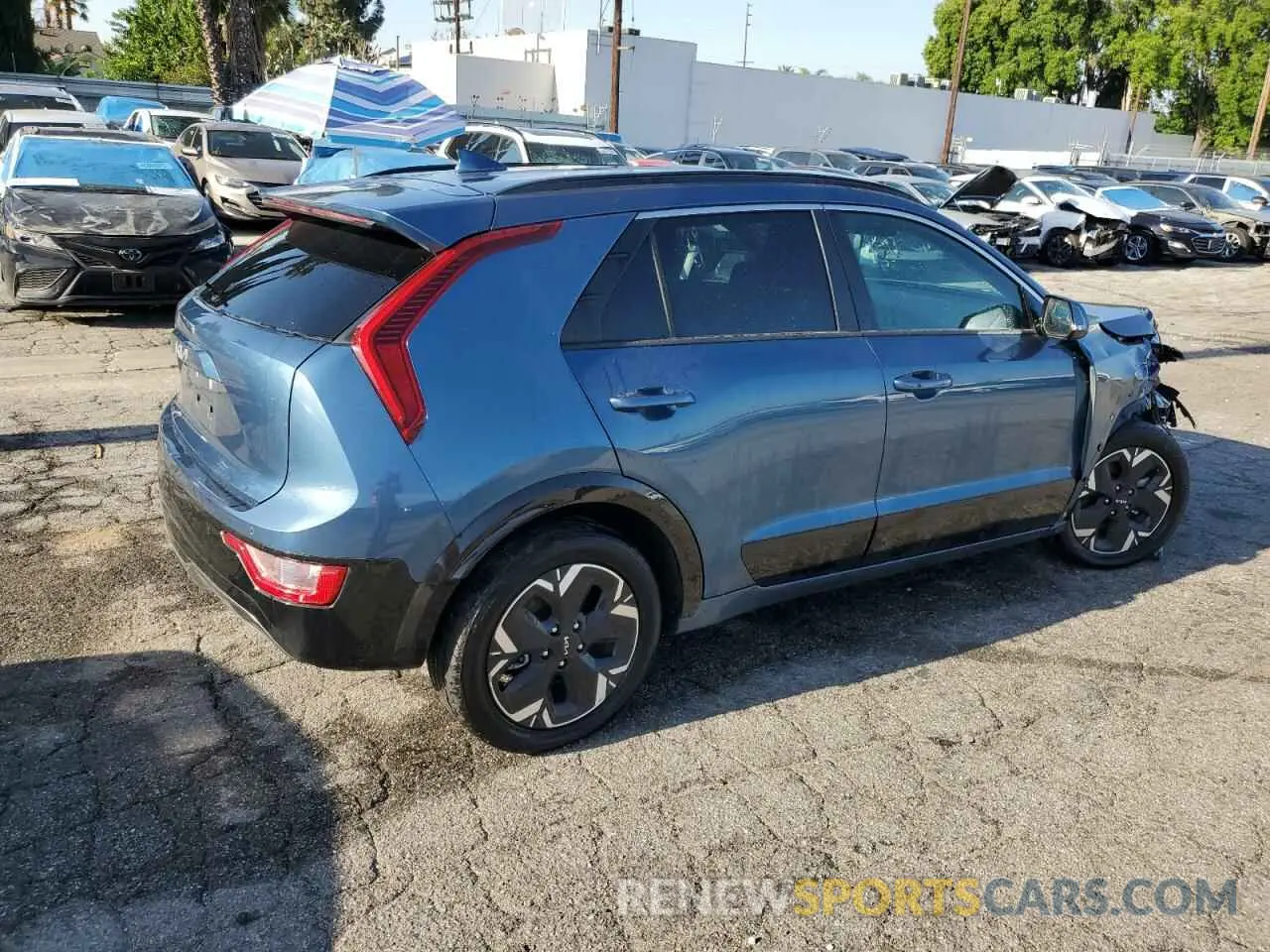 3 Фотография поврежденного автомобиля KNDCR3L15P5034098 KIA NIRO WIND 2023