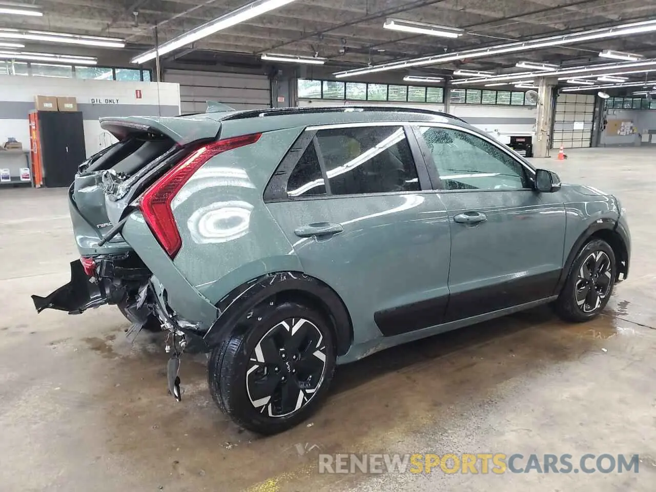 3 Фотография поврежденного автомобиля KNDCR3L15P5059549 KIA NIRO WIND 2023