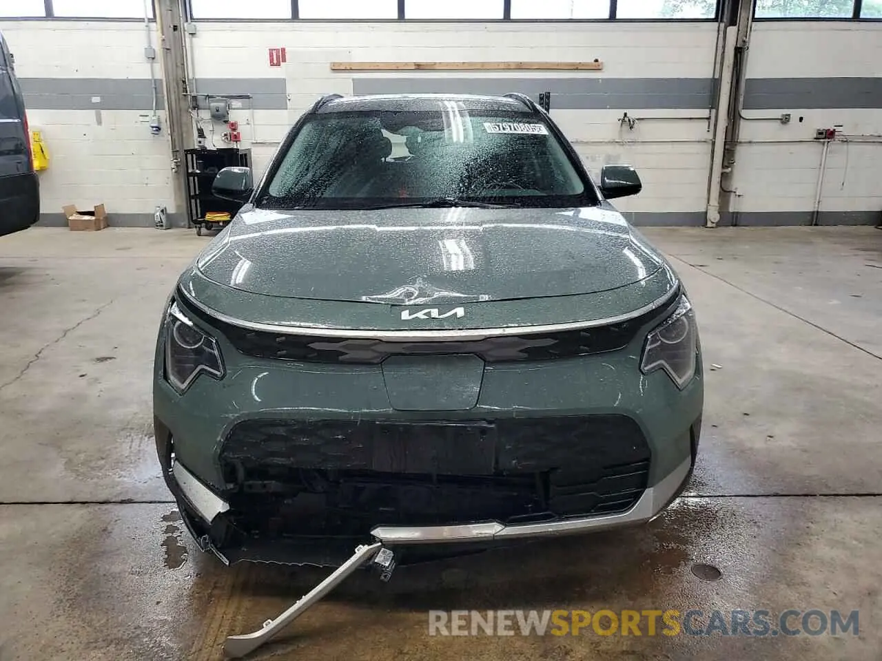 5 Фотография поврежденного автомобиля KNDCR3L15P5059549 KIA NIRO WIND 2023