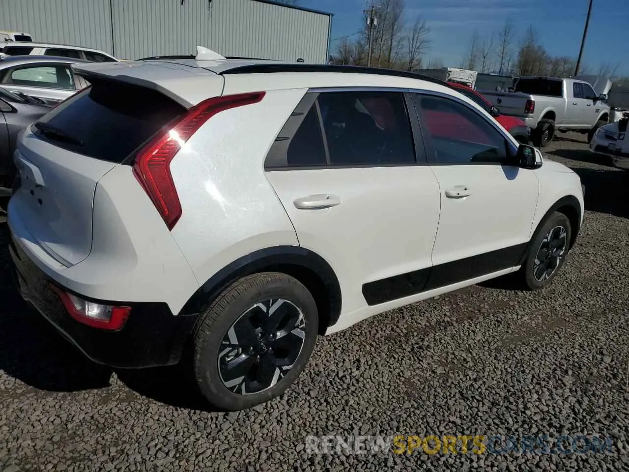 3 Photograph of a damaged car KNDCR3L16P5044896 KIA NIRO WIND 2023
