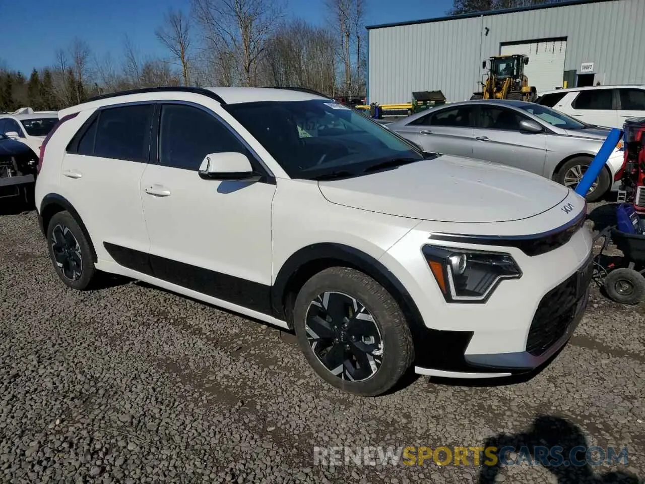 4 Photograph of a damaged car KNDCR3L16P5044896 KIA NIRO WIND 2023