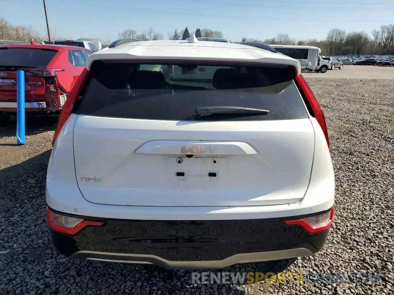 6 Photograph of a damaged car KNDCR3L16P5044896 KIA NIRO WIND 2023