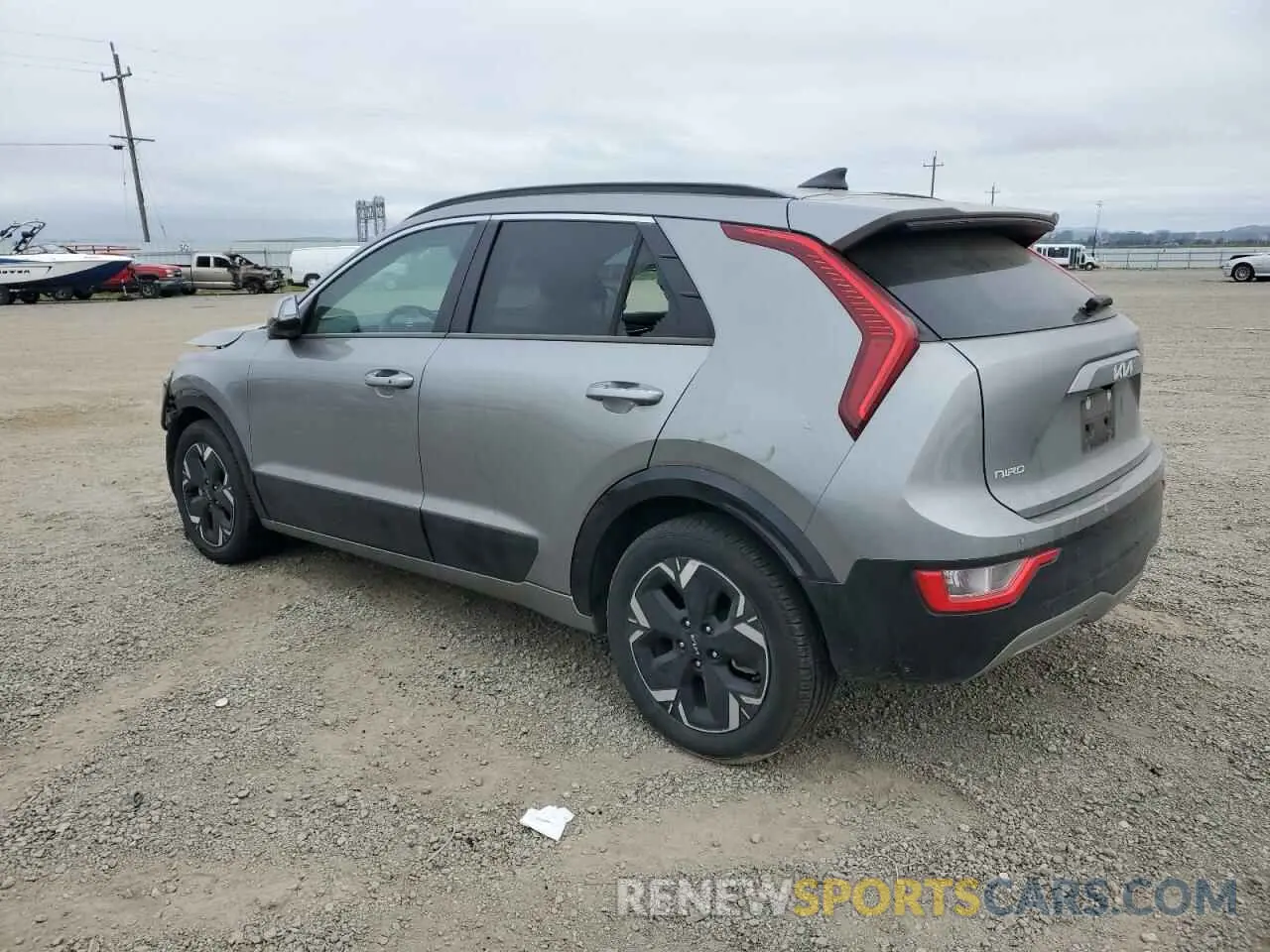 2 Photograph of a damaged car KNDCR3L17P5028884 KIA NIRO WIND 2023