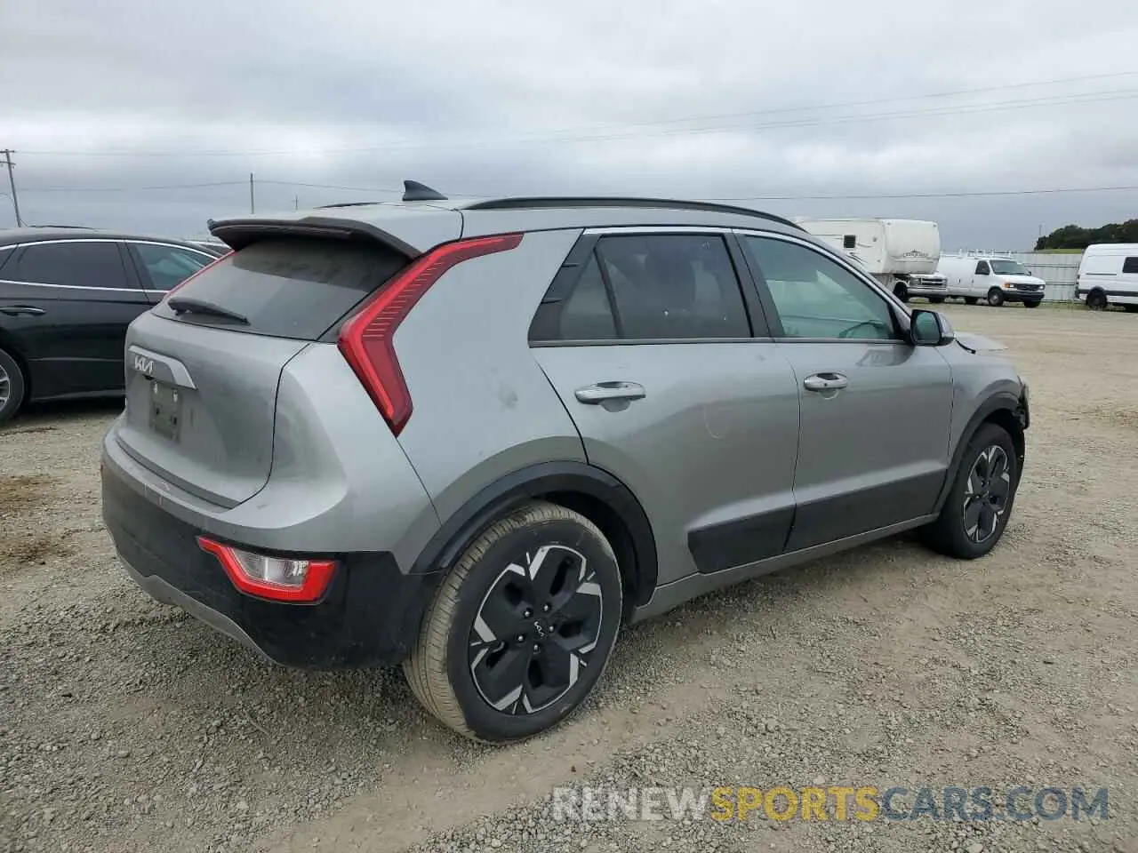 3 Photograph of a damaged car KNDCR3L17P5028884 KIA NIRO WIND 2023