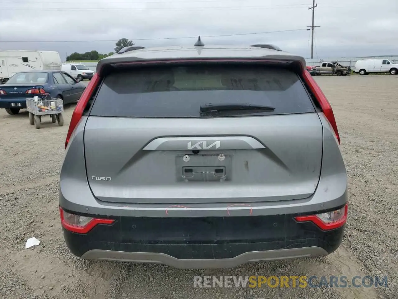 6 Photograph of a damaged car KNDCR3L17P5028884 KIA NIRO WIND 2023