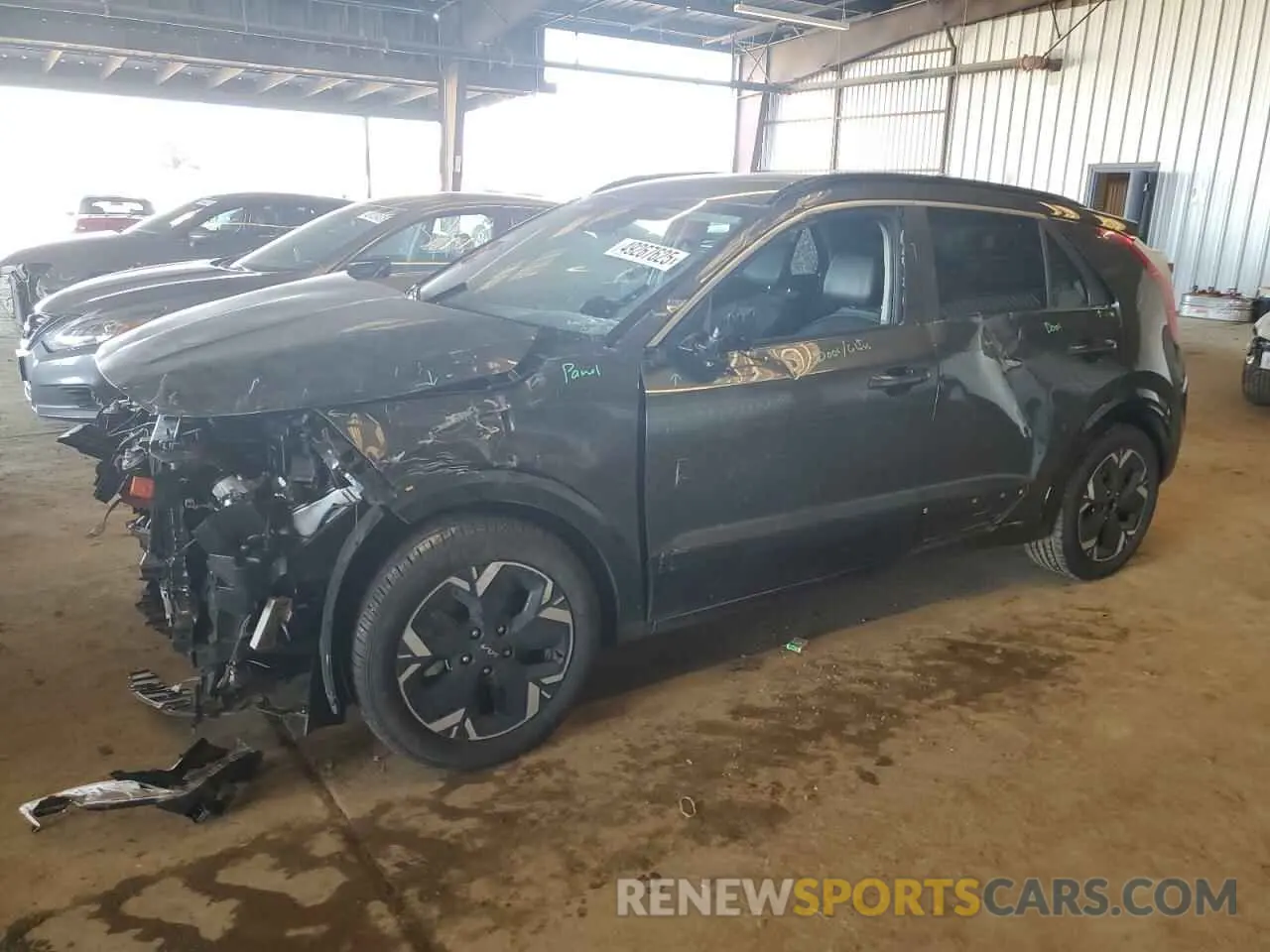 1 Фотография поврежденного автомобиля KNDCR3L17P5029789 KIA NIRO WIND 2023