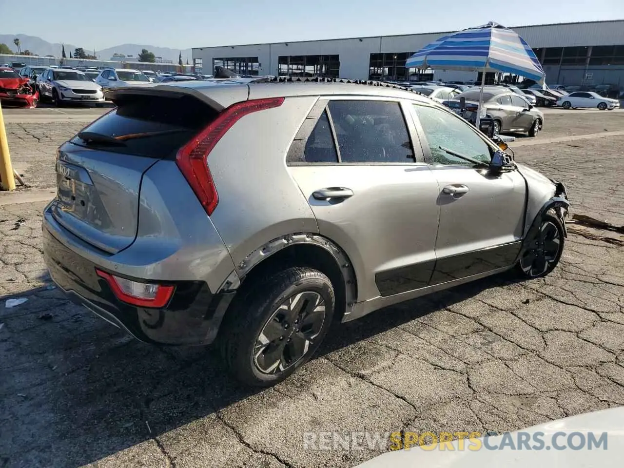 3 Фотография поврежденного автомобиля KNDCR3L18P5036573 KIA NIRO WIND 2023