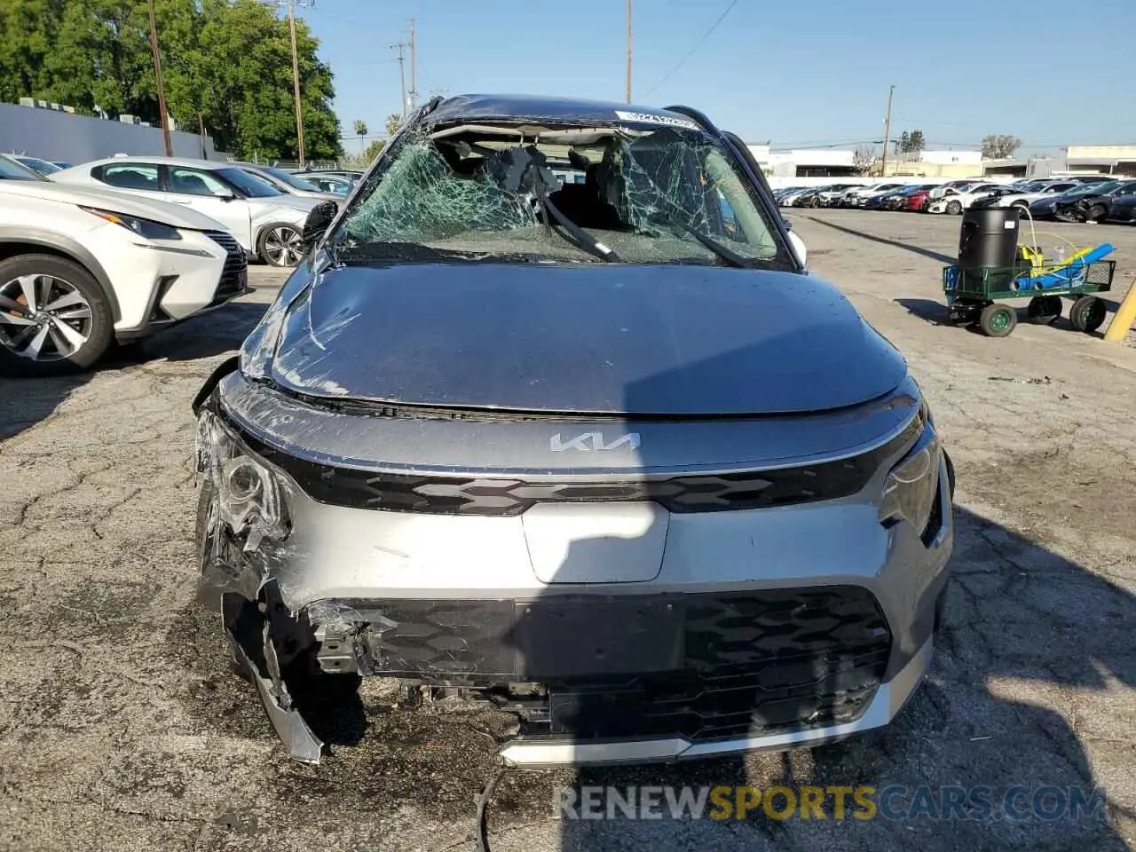 5 Фотография поврежденного автомобиля KNDCR3L18P5036573 KIA NIRO WIND 2023