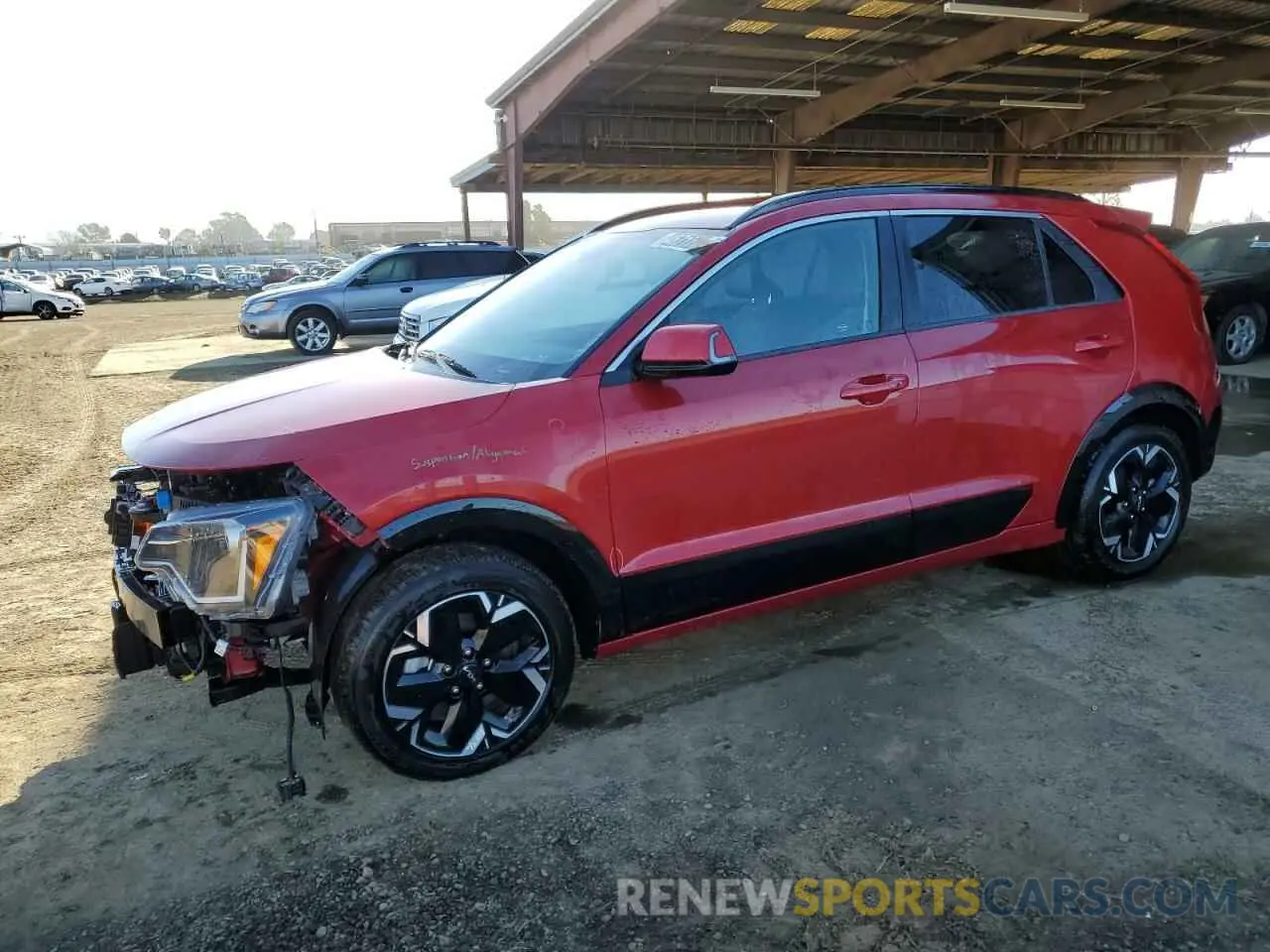 1 Фотография поврежденного автомобиля KNDCR3L19P5025338 KIA NIRO WIND 2023
