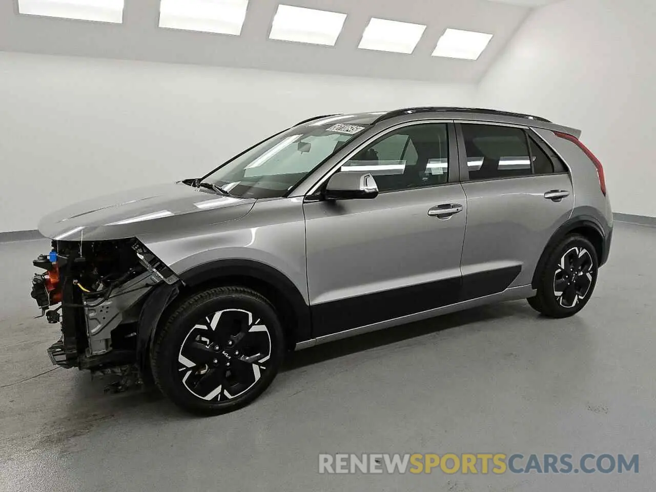 1 Photograph of a damaged car KNDCR3L19P5028238 KIA NIRO WIND 2023