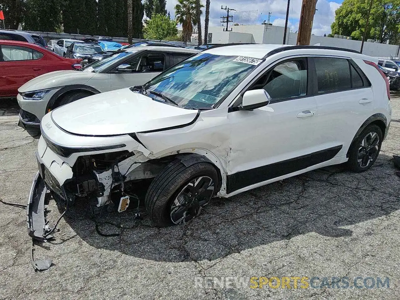 1 Фотография поврежденного автомобиля KNDCR3L1XP5022870 KIA NIRO WIND 2023