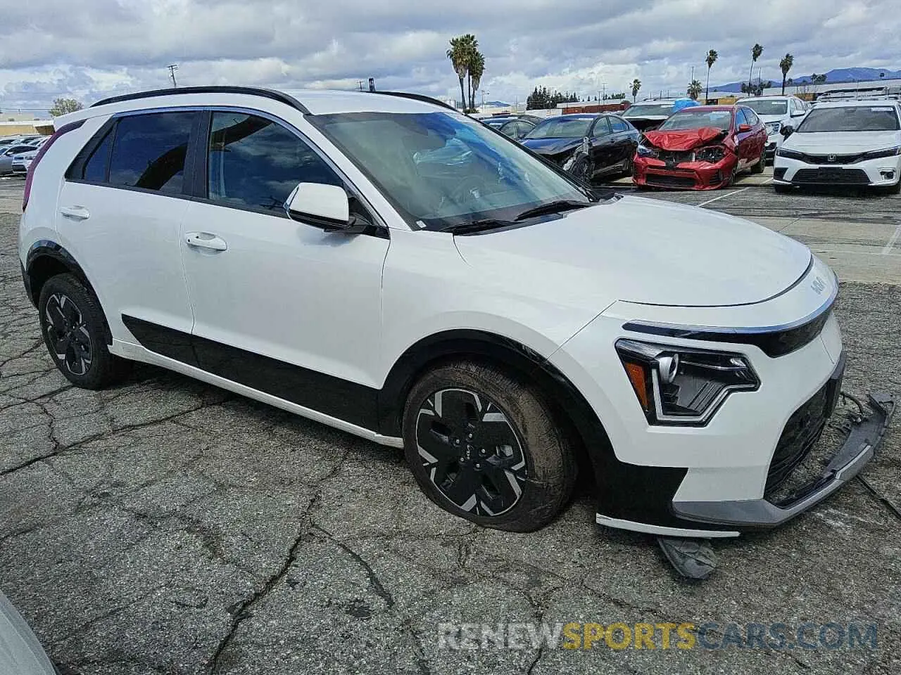 4 Фотография поврежденного автомобиля KNDCR3L1XP5022870 KIA NIRO WIND 2023