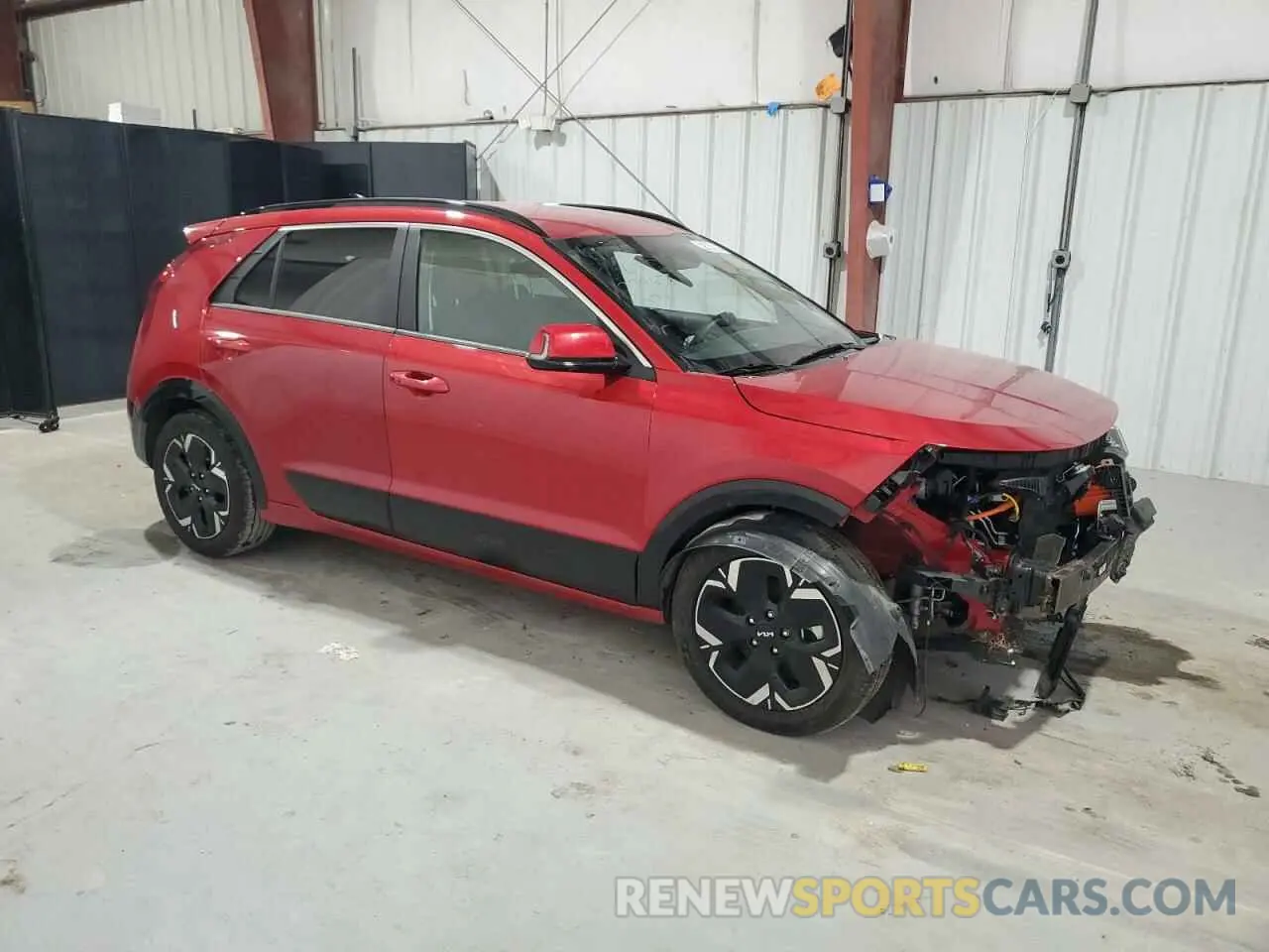 4 Фотография поврежденного автомобиля KNDCR3L1XP5071051 KIA NIRO WIND 2023