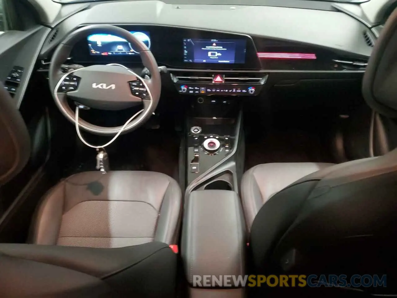 8 Photograph of a damaged car KNDCR3L1XP5072359 KIA NIRO WIND 2023