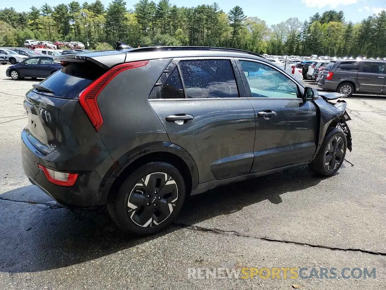 3 Фотография поврежденного автомобиля KNDCR3L10R5110698 KIA NIRO WIND 2024