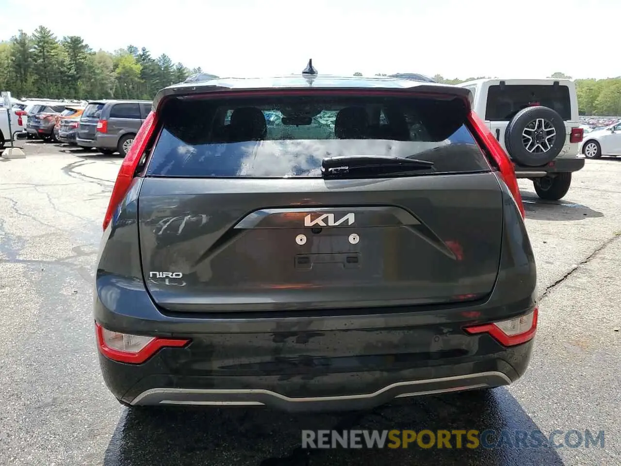 6 Фотография поврежденного автомобиля KNDCR3L10R5110698 KIA NIRO WIND 2024