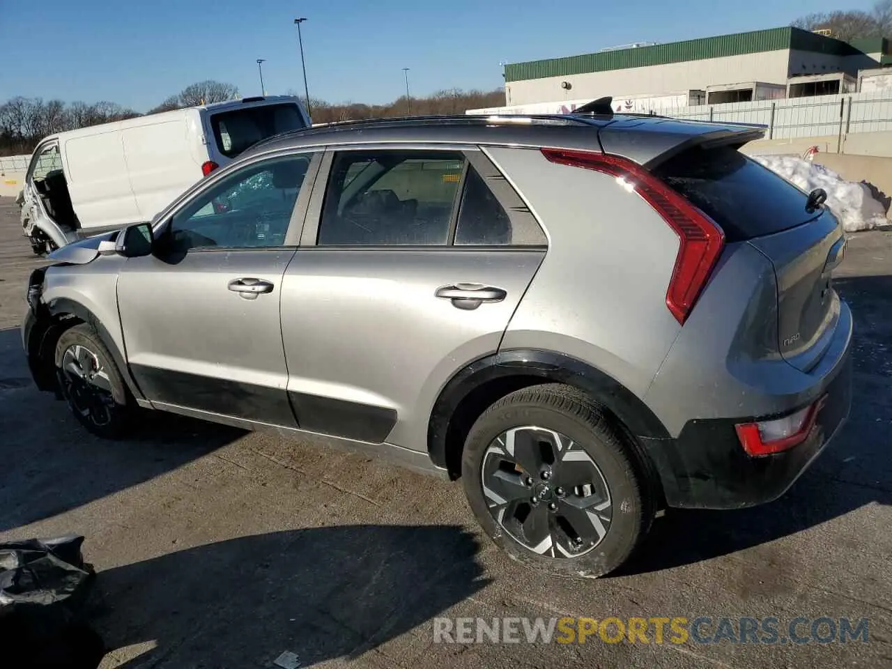 2 Фотография поврежденного автомобиля KNDCR3L10R5111348 KIA NIRO WIND 2024
