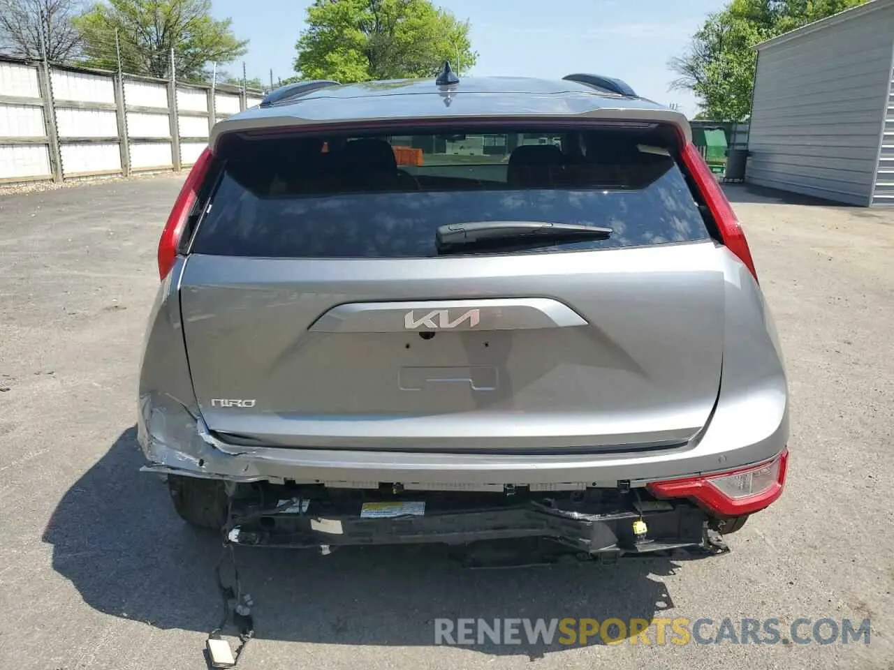6 Photograph of a damaged car KNDCR3L11R5121869 KIA NIRO WIND 2024