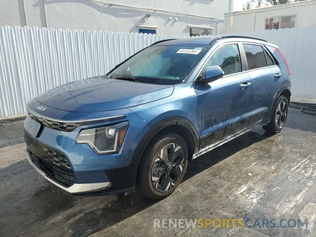 1 Photograph of a damaged car KNDCR3L12R5095041 KIA NIRO WIND 2024