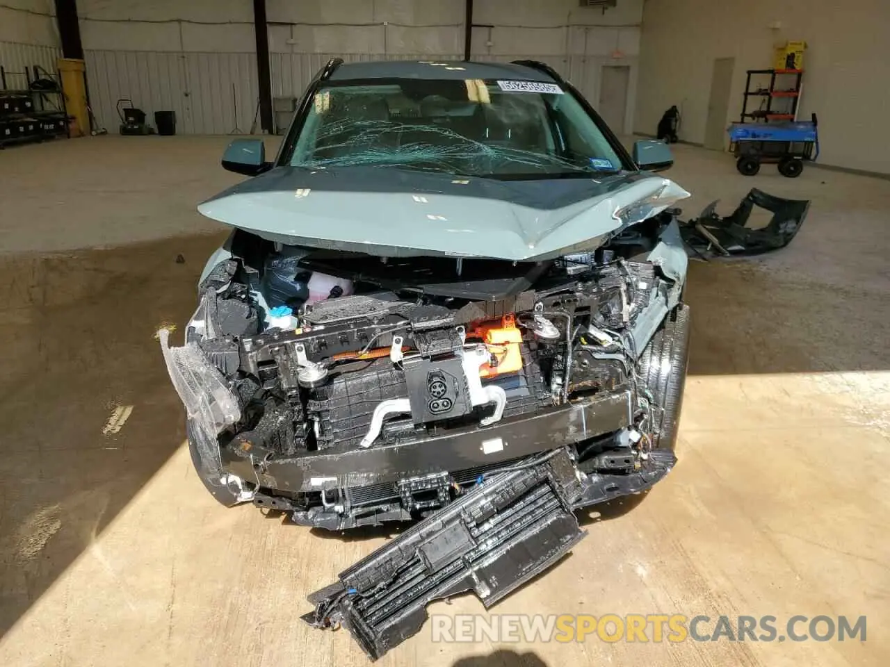5 Photograph of a damaged car KNDCR3L12R5121654 KIA NIRO WIND 2024