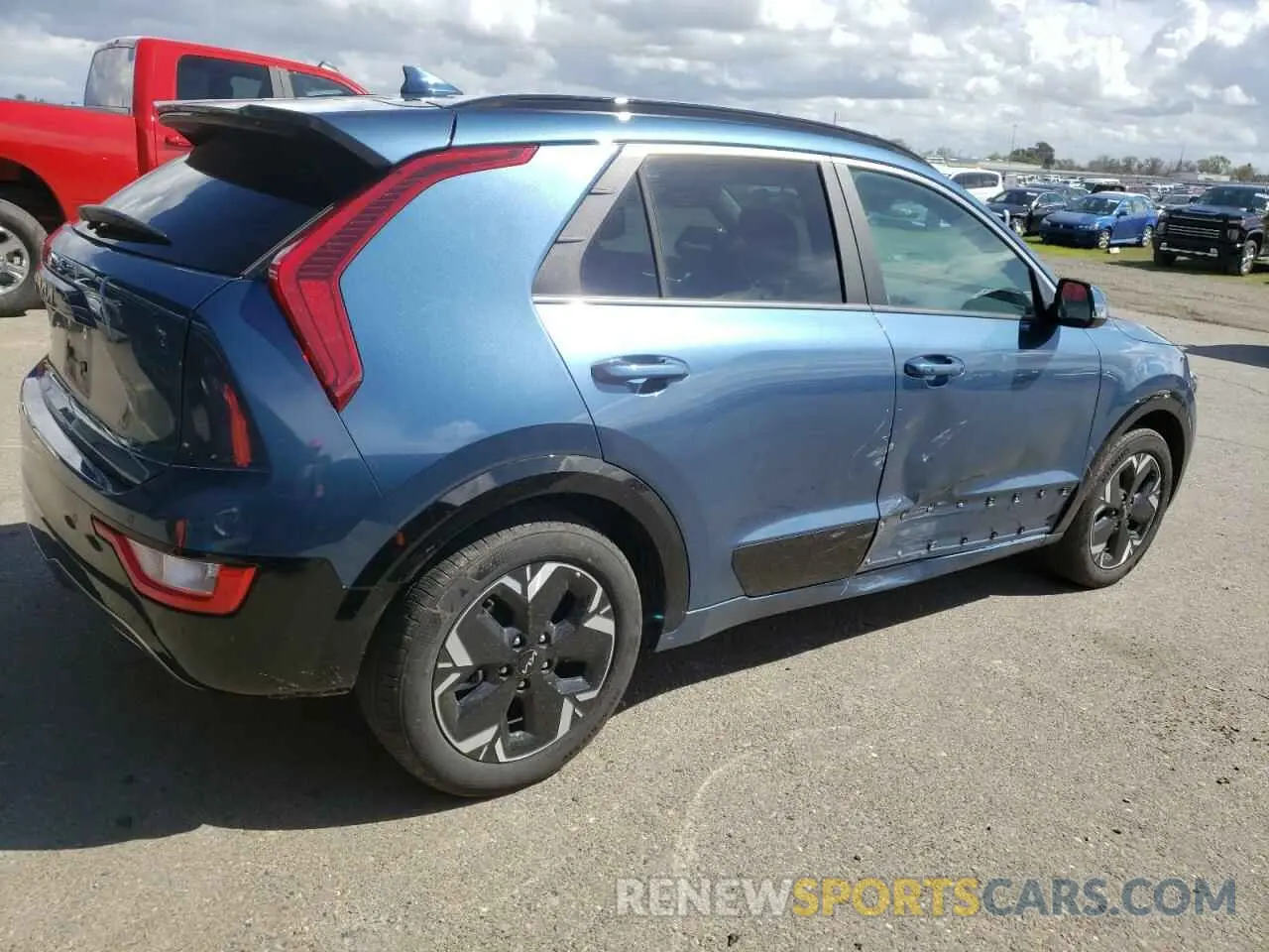 3 Photograph of a damaged car KNDCR3L13R5122358 KIA NIRO WIND 2024