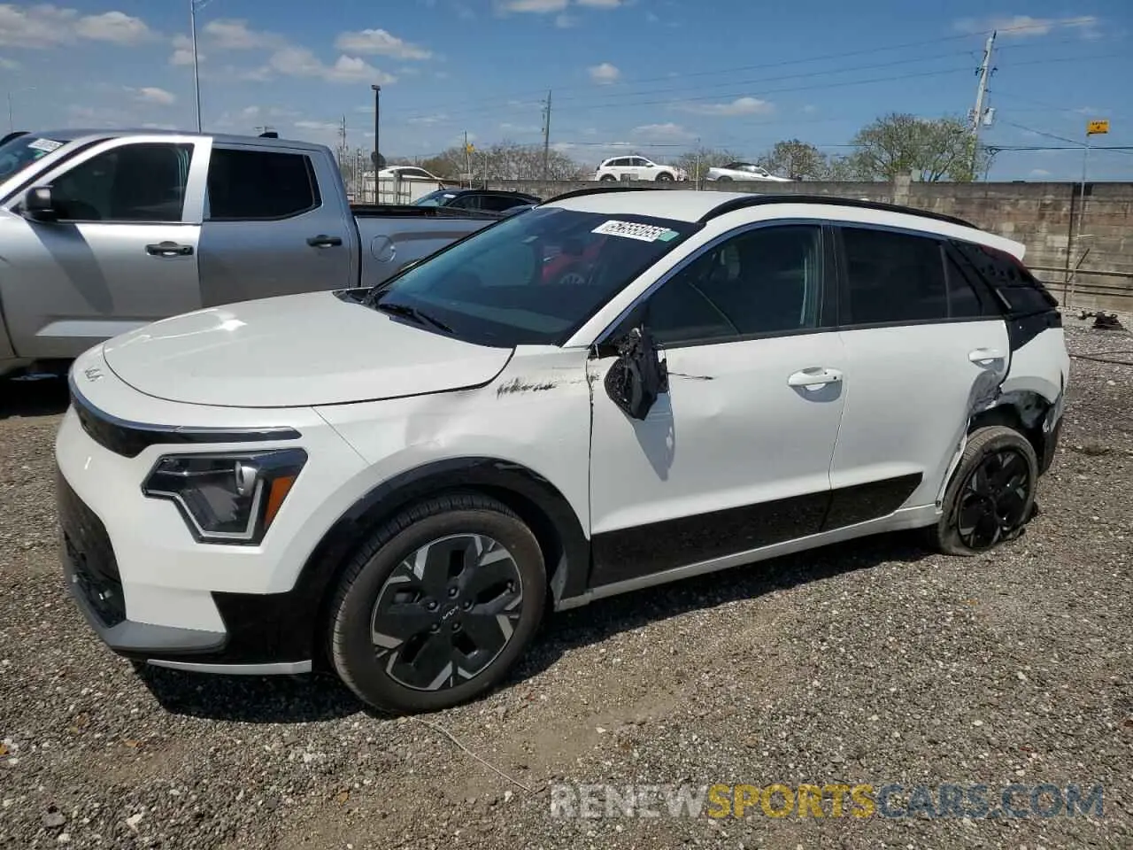1 Фотография поврежденного автомобиля KNDCR3L14R5098698 KIA NIRO WIND 2024