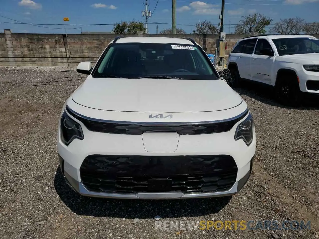 5 Фотография поврежденного автомобиля KNDCR3L14R5098698 KIA NIRO WIND 2024