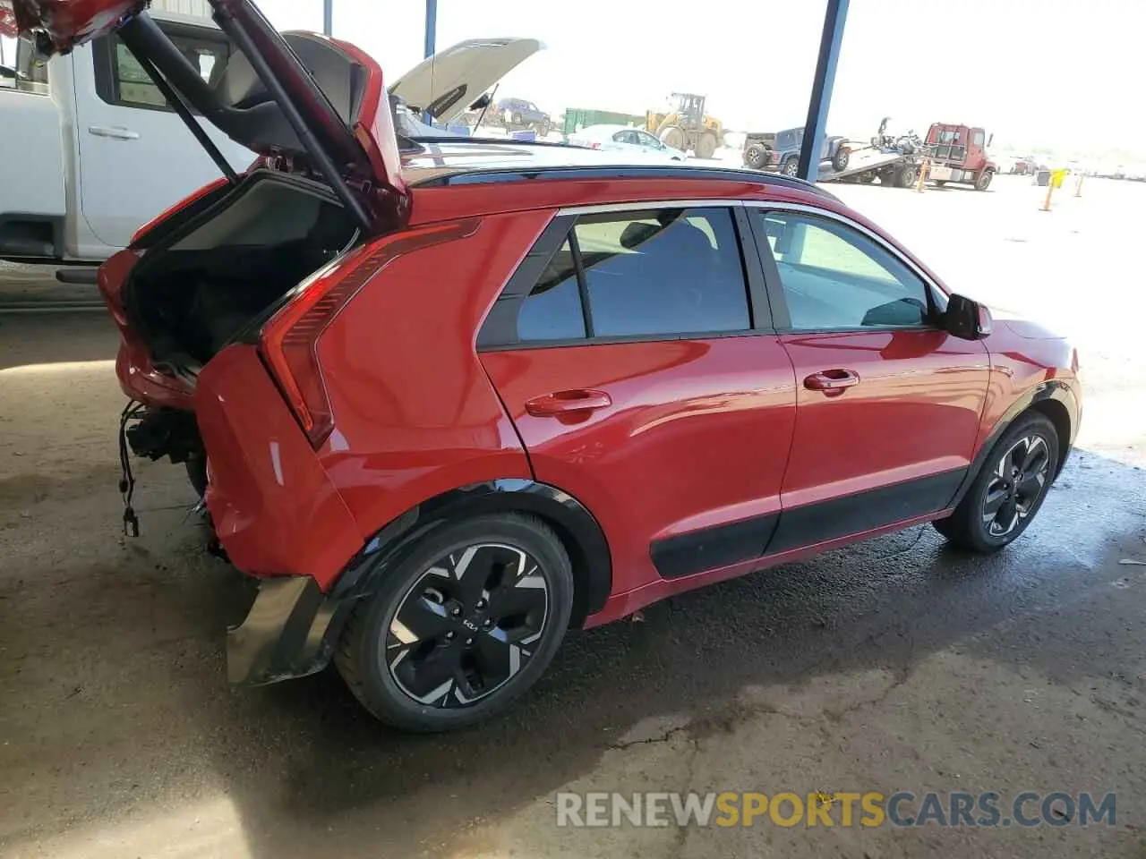 3 Фотография поврежденного автомобиля KNDCR3L14R5108405 KIA NIRO WIND 2024