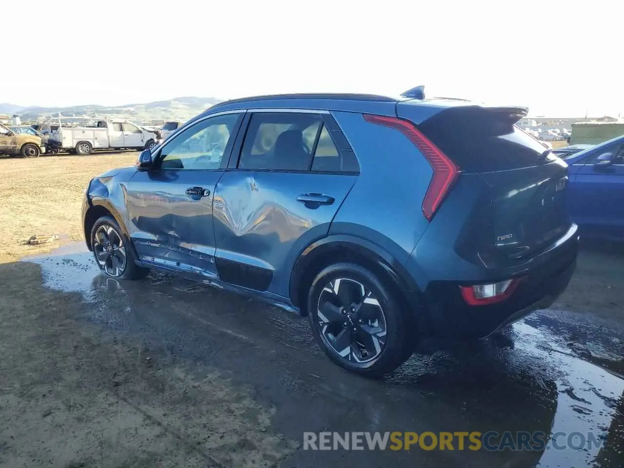 2 Фотография поврежденного автомобиля KNDCR3L14R5120974 KIA NIRO WIND 2024