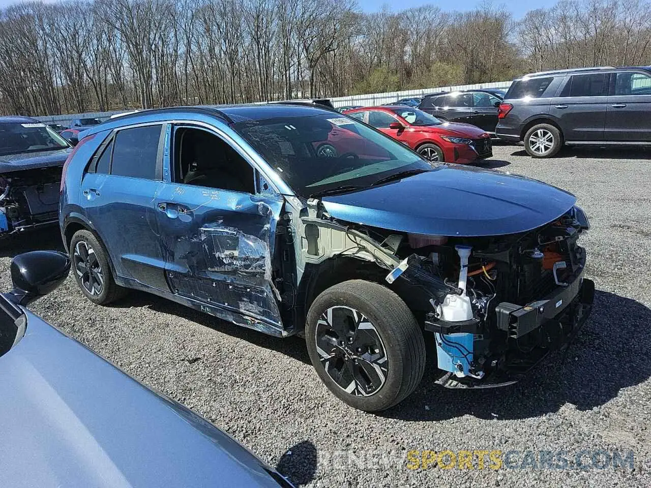 4 Photograph of a damaged car KNDCR3L16R5107210 KIA NIRO WIND 2024