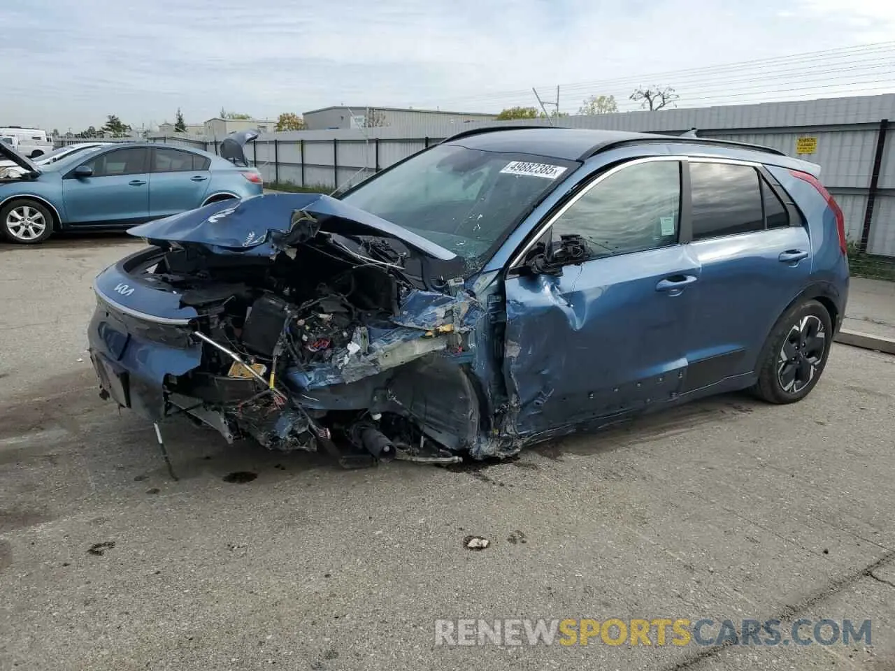 1 Фотография поврежденного автомобиля KNDCR3L19R5081041 KIA NIRO WIND 2024