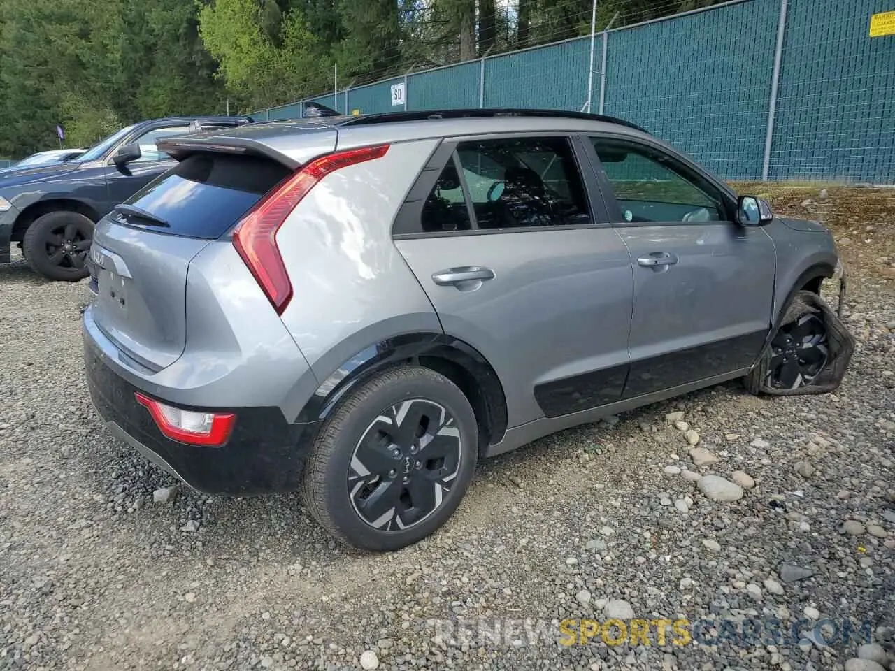 3 Photograph of a damaged car KNDCR3L1XR5079928 KIA NIRO WIND 2024