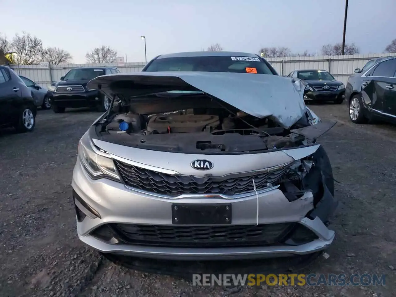 5 Photograph of a damaged car 5XXGT4L30KG277347 KIA OPTIMA 2019