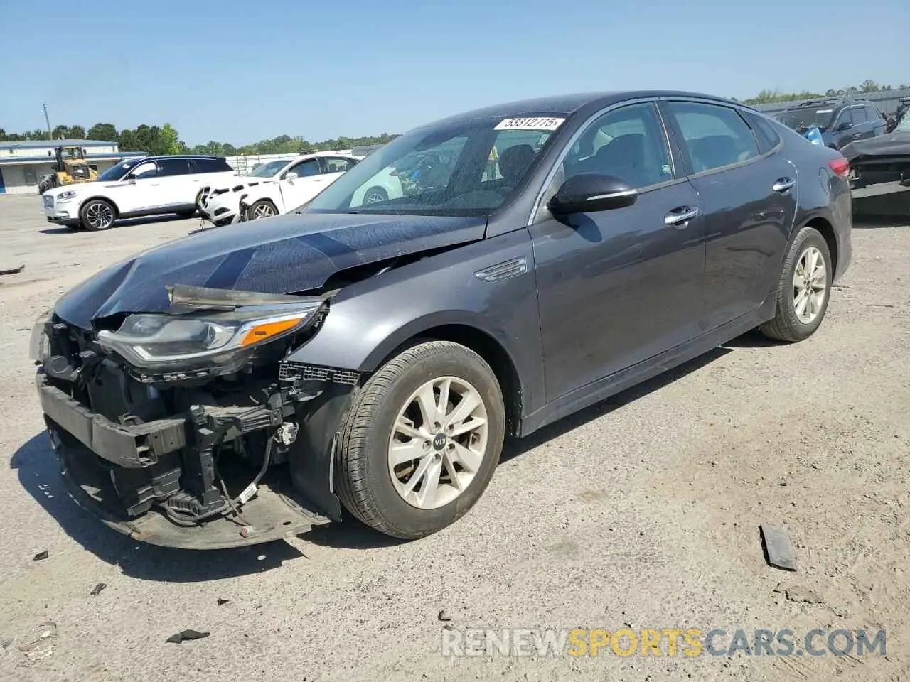 1 Photograph of a damaged car 5XXGT4L30KG277798 KIA OPTIMA 2019