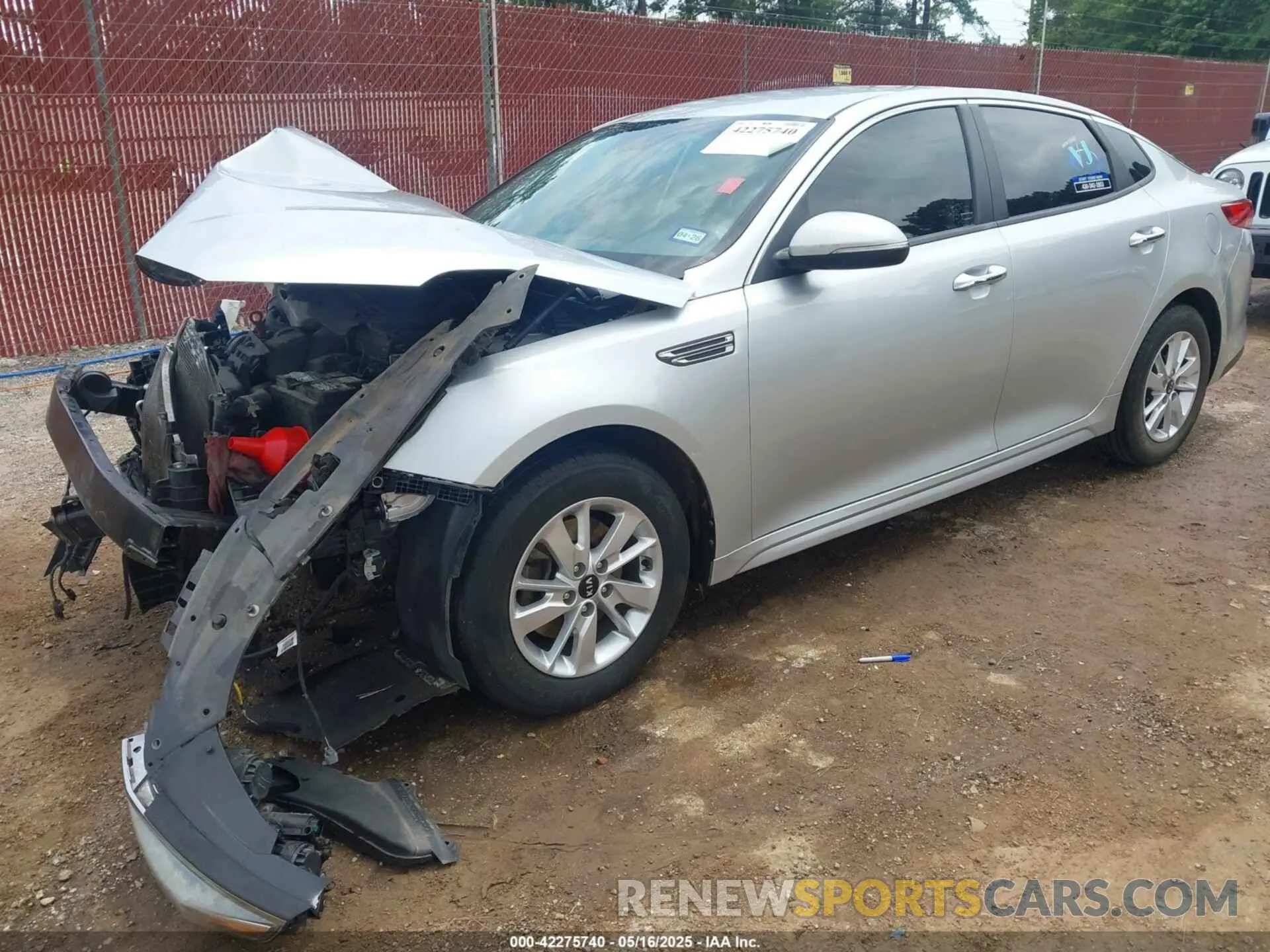 2 Photograph of a damaged car 5XXGT4L30KG282063 KIA OPTIMA 2019