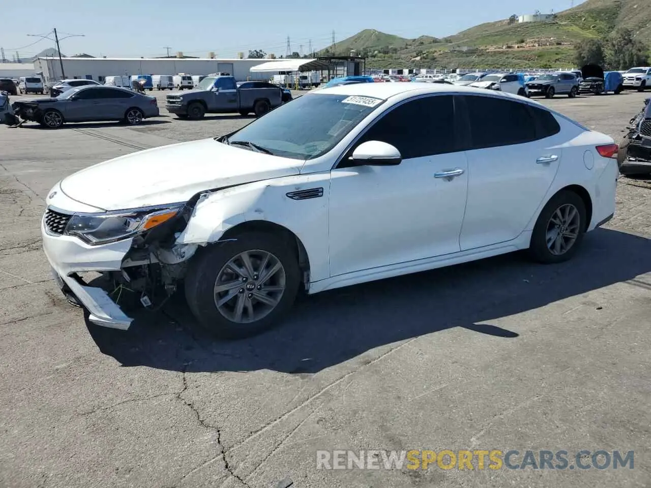 1 Фотография поврежденного автомобиля 5XXGT4L30KG283939 KIA OPTIMA 2019
