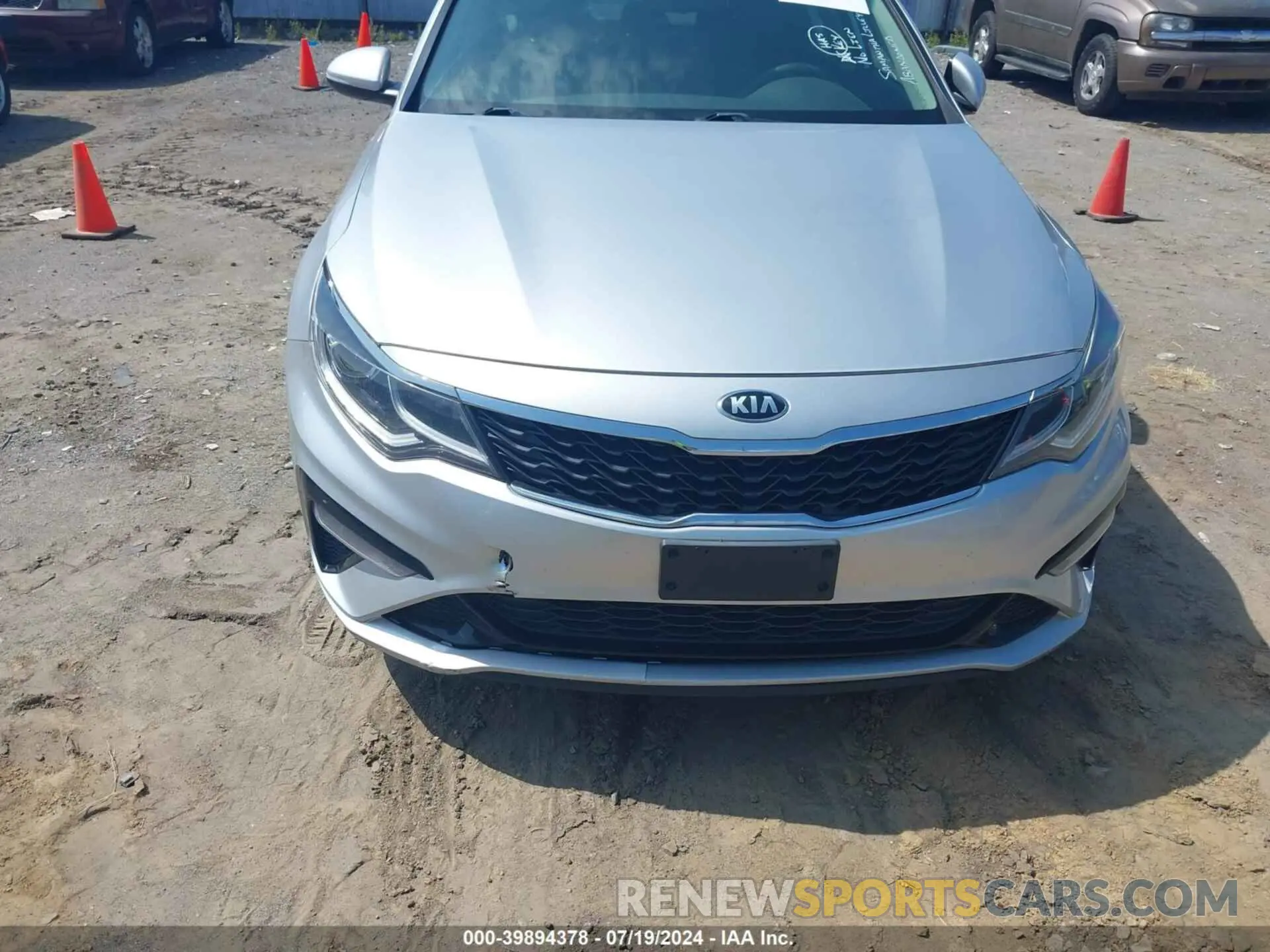 6 Photograph of a damaged car 5XXGT4L30KG293631 KIA OPTIMA 2019
