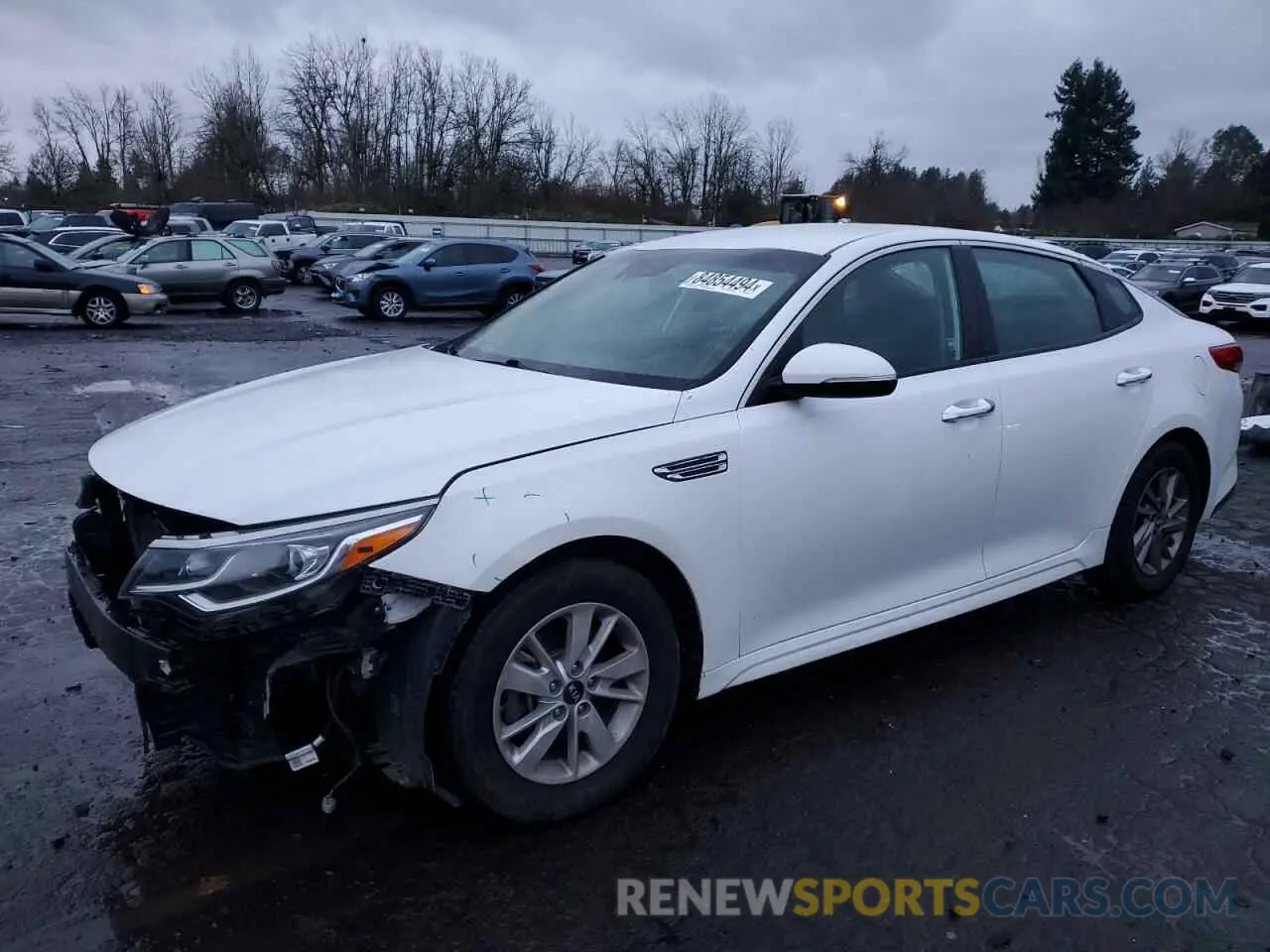 1 Photograph of a damaged car 5XXGT4L30KG326577 KIA OPTIMA 2019